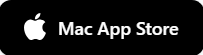 A black rectangular button with the Apple logo on the left and the text "Mac App Store" in white.